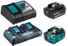 Makita batteries and chargers